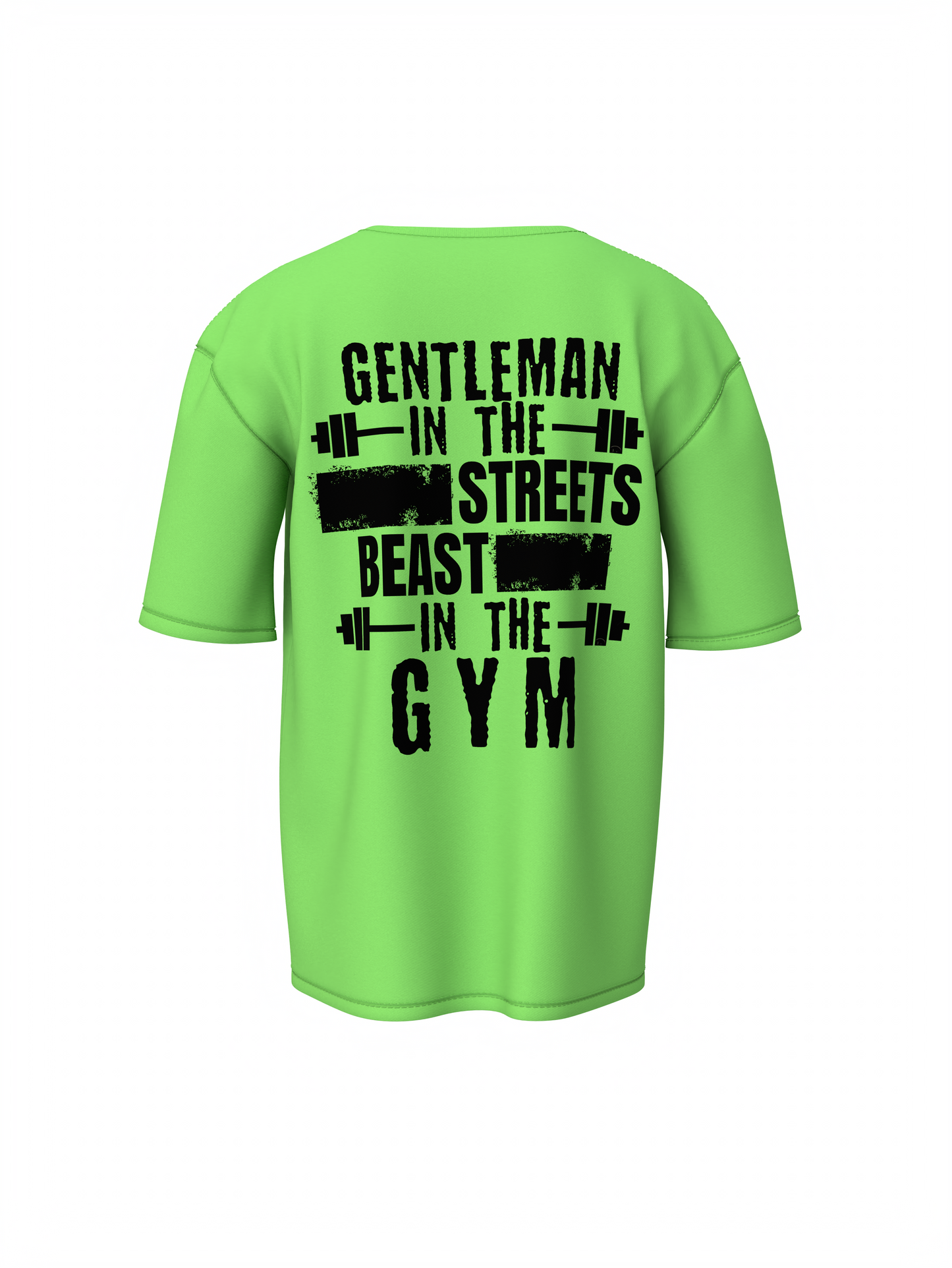 Just Left Gym T-Shirt – Oversized Style with Post-Workout
