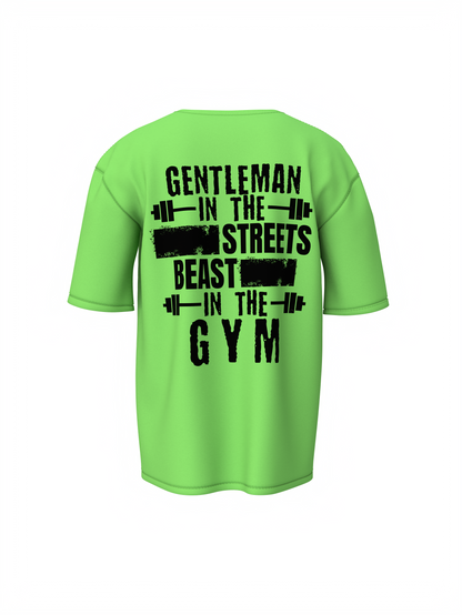 Just Left Gym T-Shirt – Oversized Style with Post-Workout