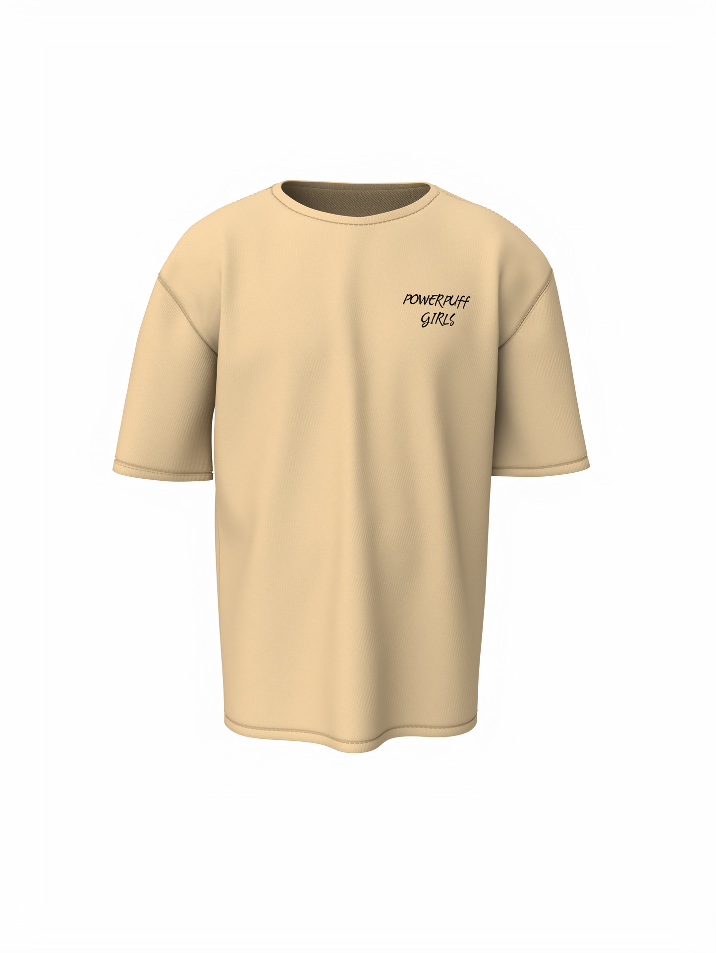 Powerpuff Girls Oversized T-Shirt for Cute Streetwear Tee Wear