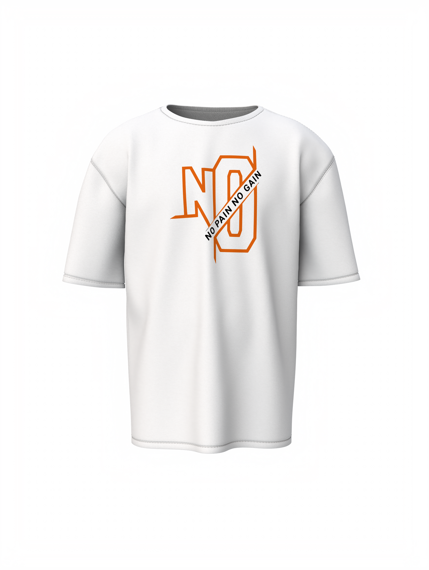 No Pain No Gain Oversized T-Shirt