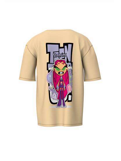 Teen Titans Oversized T-Shirt Cartoon Fans Streetwear Style