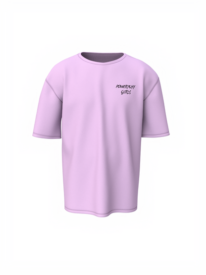 Powerpuff Girls Oversized T-Shirt for Cute Streetwear Tee Wear