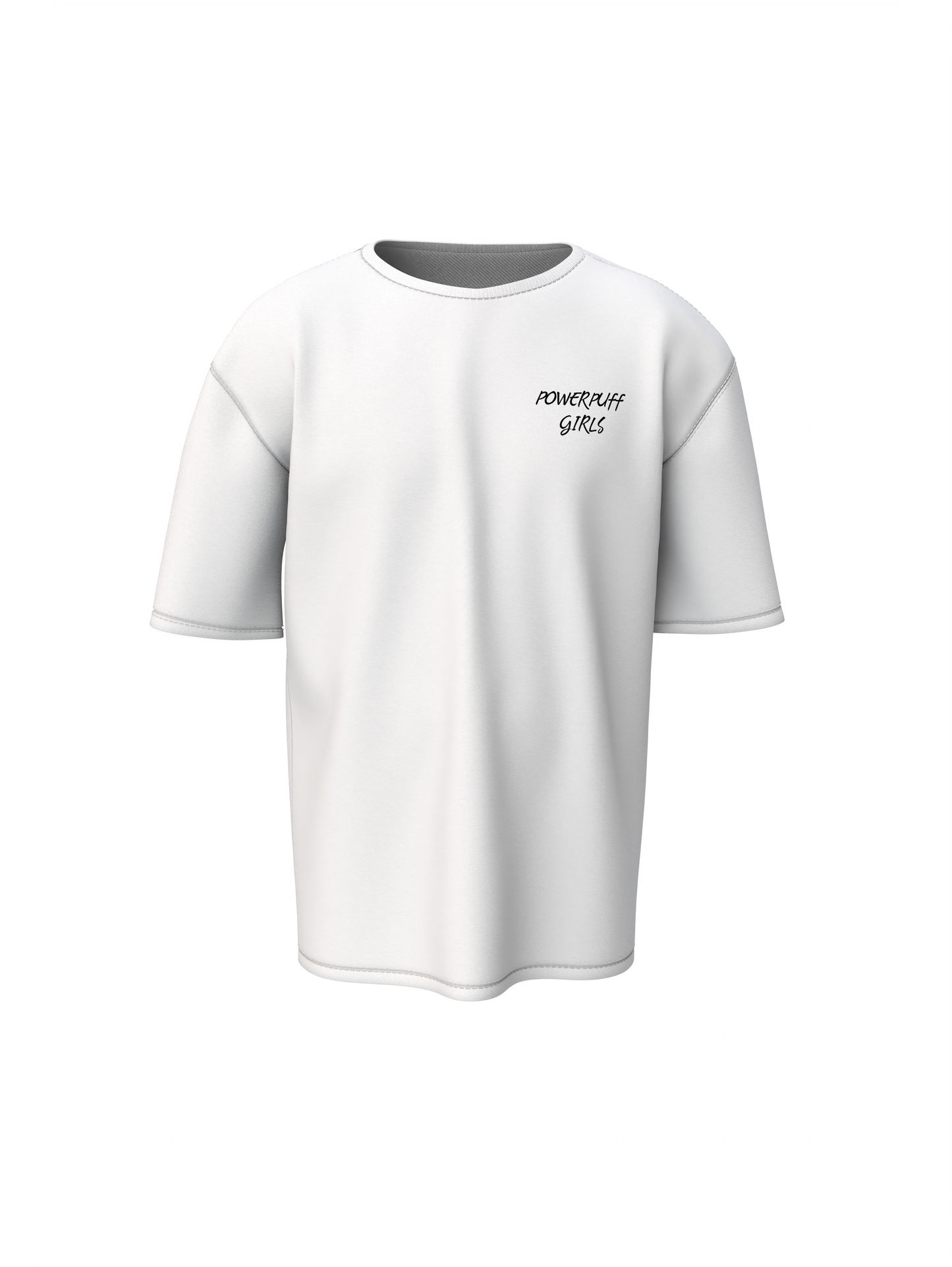 Powerpuff Girls Oversized T-Shirt for Cute Streetwear Tee Wear