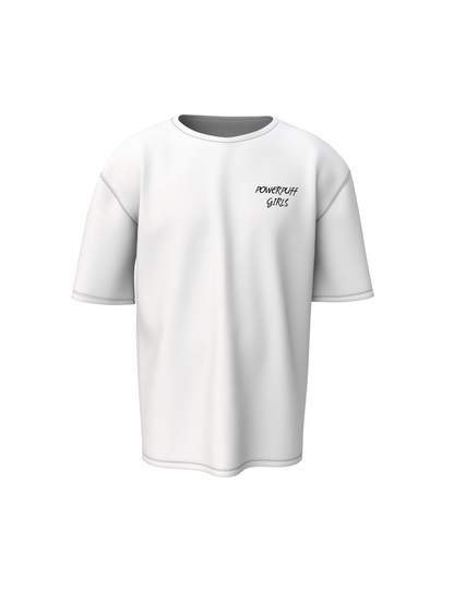 Powerpuff Girls Oversized T-Shirt for Cute Streetwear Tee Wear