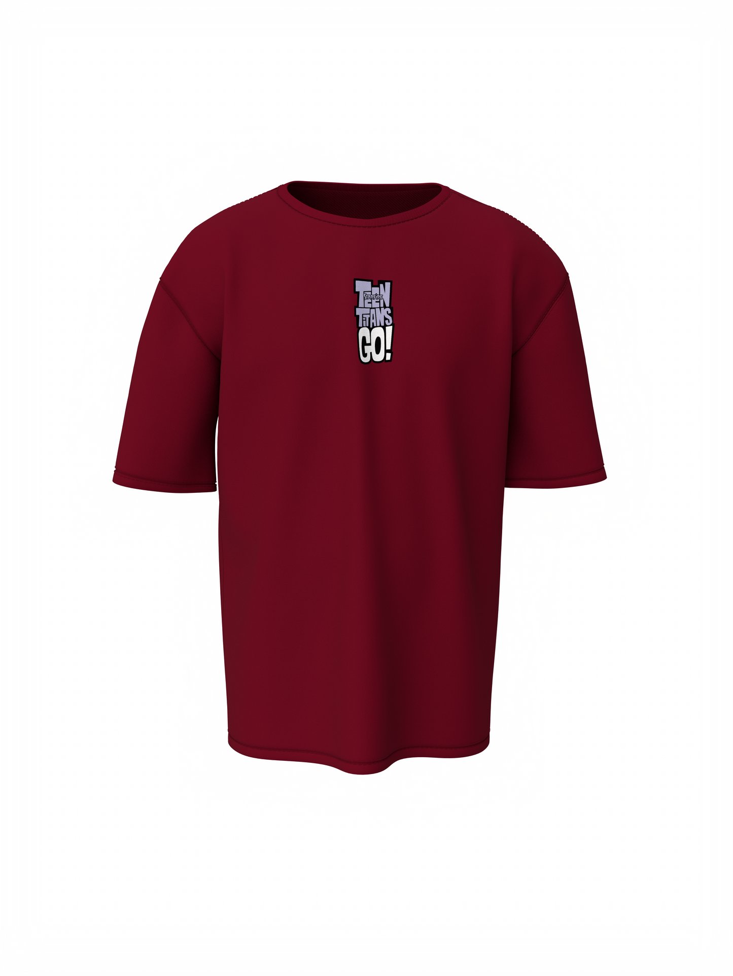 Teen Titans Oversized T-Shirt Cartoon Fans Streetwear Style