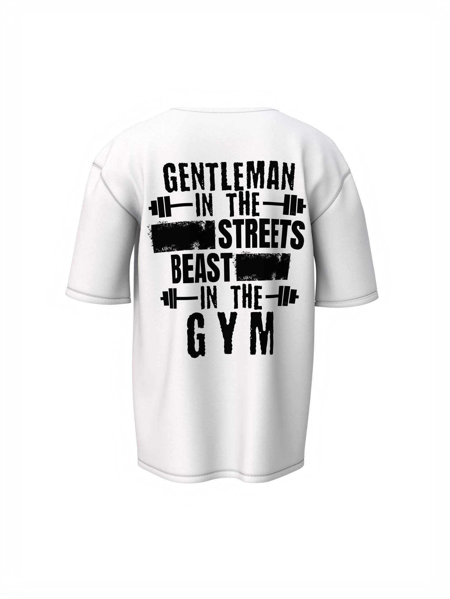 Just Left Gym T-Shirt – Oversized Style with Post-Workout