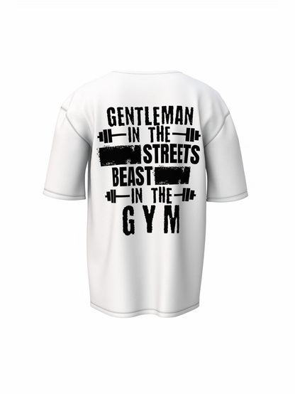 Just Left Gym T-Shirt – Oversized Style with Post-Workout