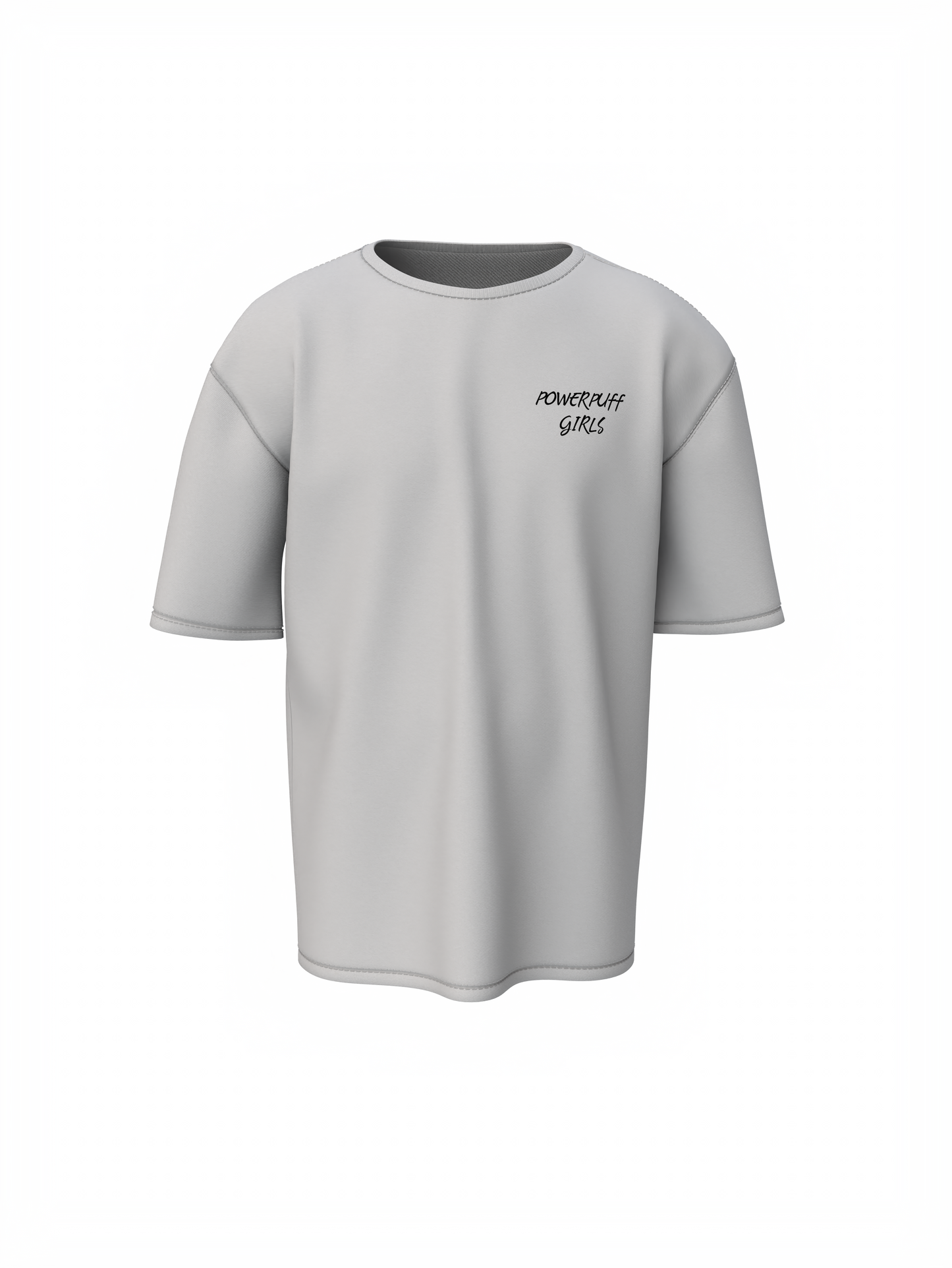 Powerpuff Girls Oversized T-Shirt for Cute Streetwear Tee Wear