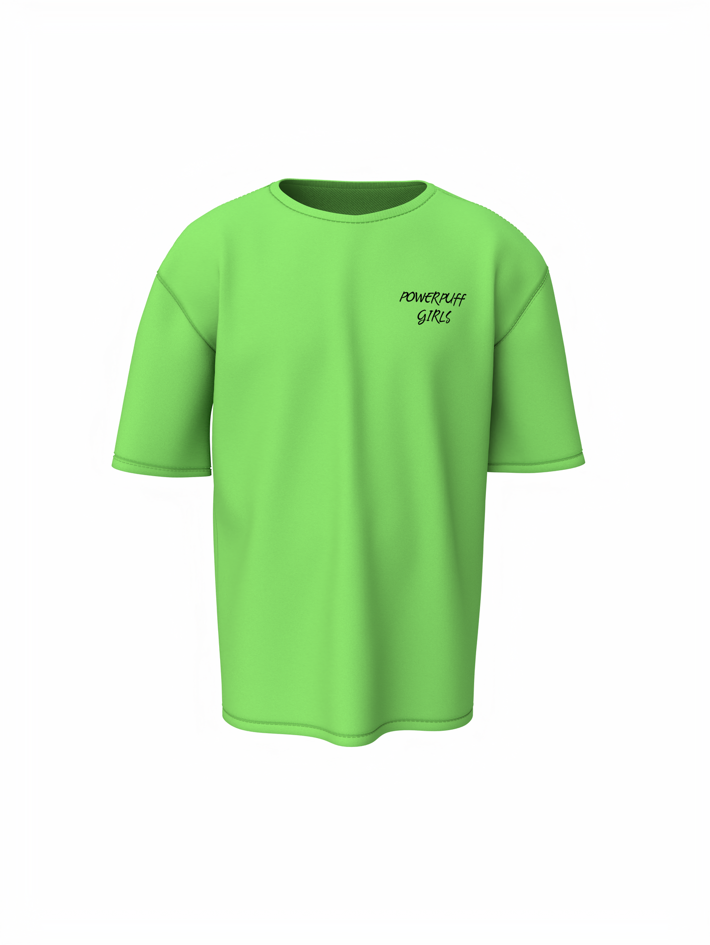 Powerpuff Girls Oversized T-Shirt for Cute Streetwear Tee Wear