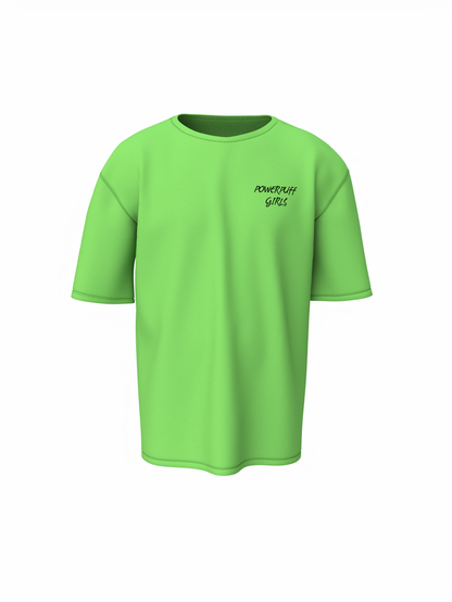 Powerpuff Girls Oversized T-Shirt for Cute Streetwear Tee Wear