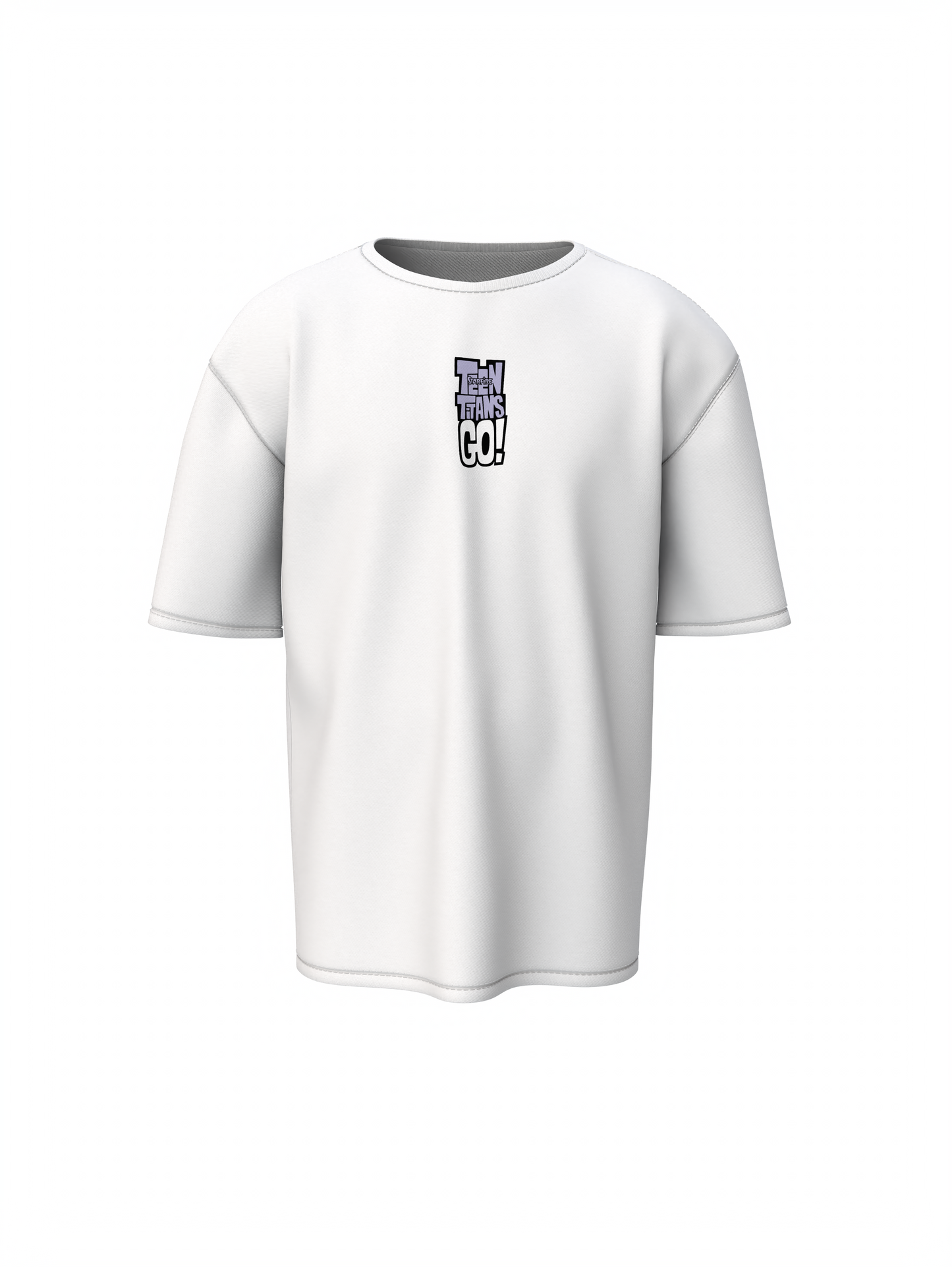 Teen Titans Oversized T-Shirt Cartoon Fans Streetwear Style