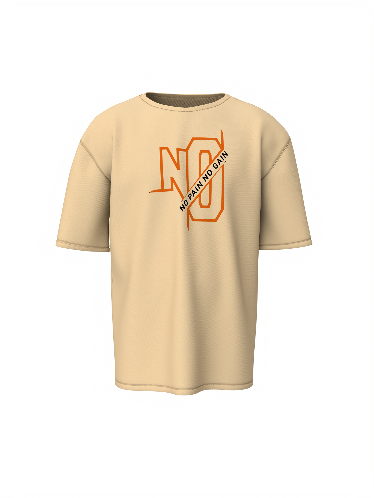 No Pain No Gain Oversized T-Shirt