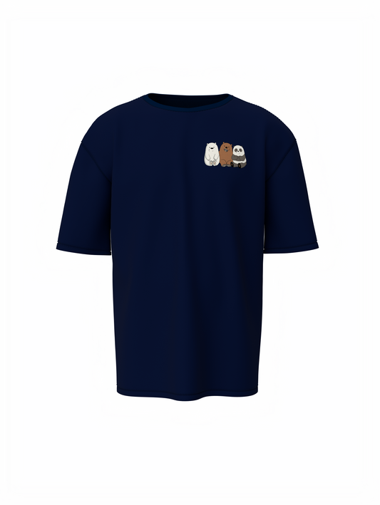 We Are Bears Oversized T-Shirt for Soft Urban Casual Looks