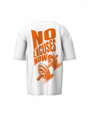 No Excuses Now Oversized T-Shirt