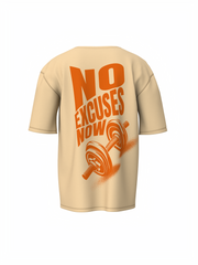 No Excuses Now Oversized T-Shirt
