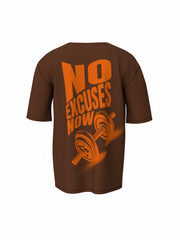 No Excuses Now Oversized T-Shirt