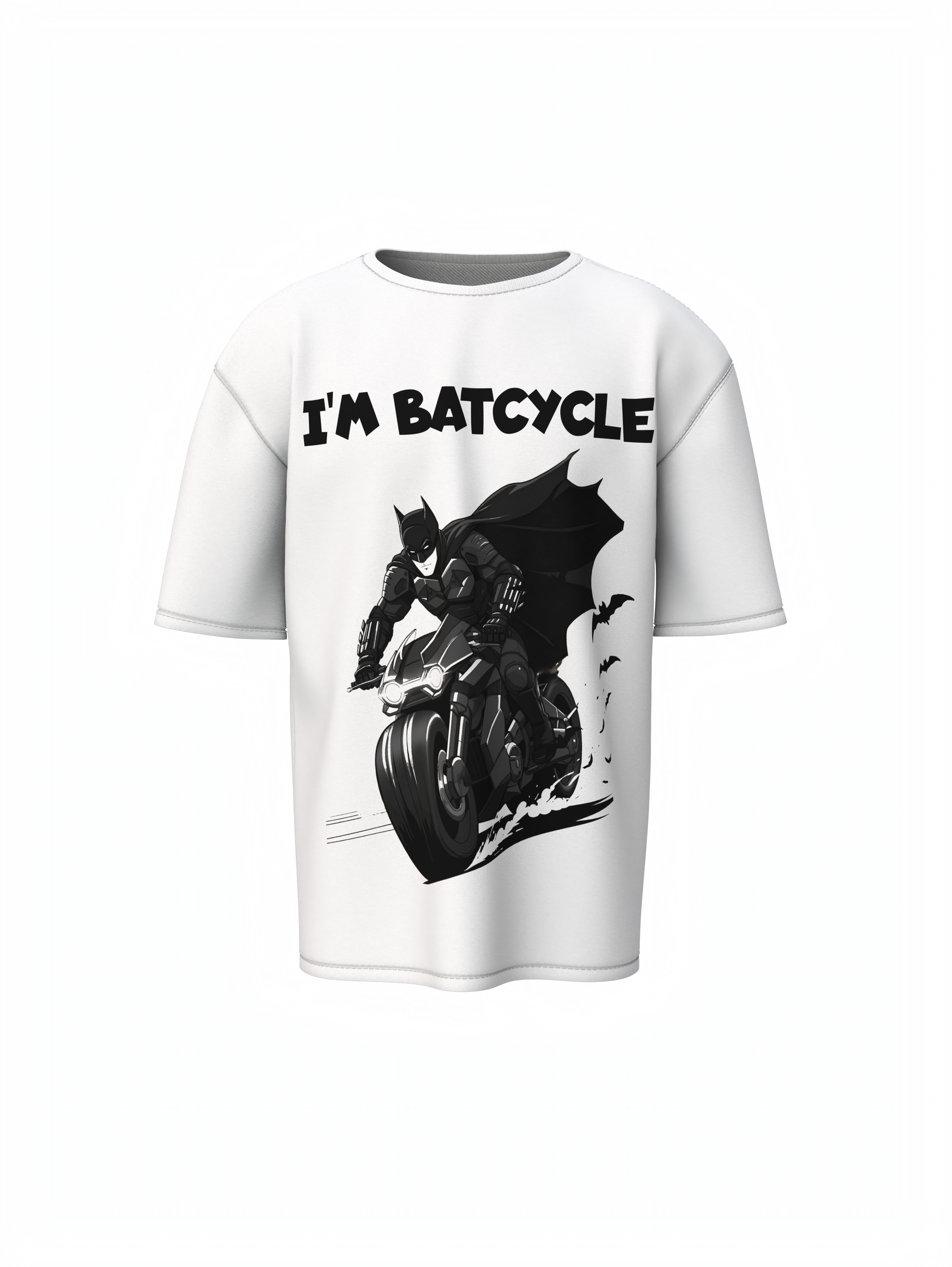 I'M Batcycle Oversized T-Shirt