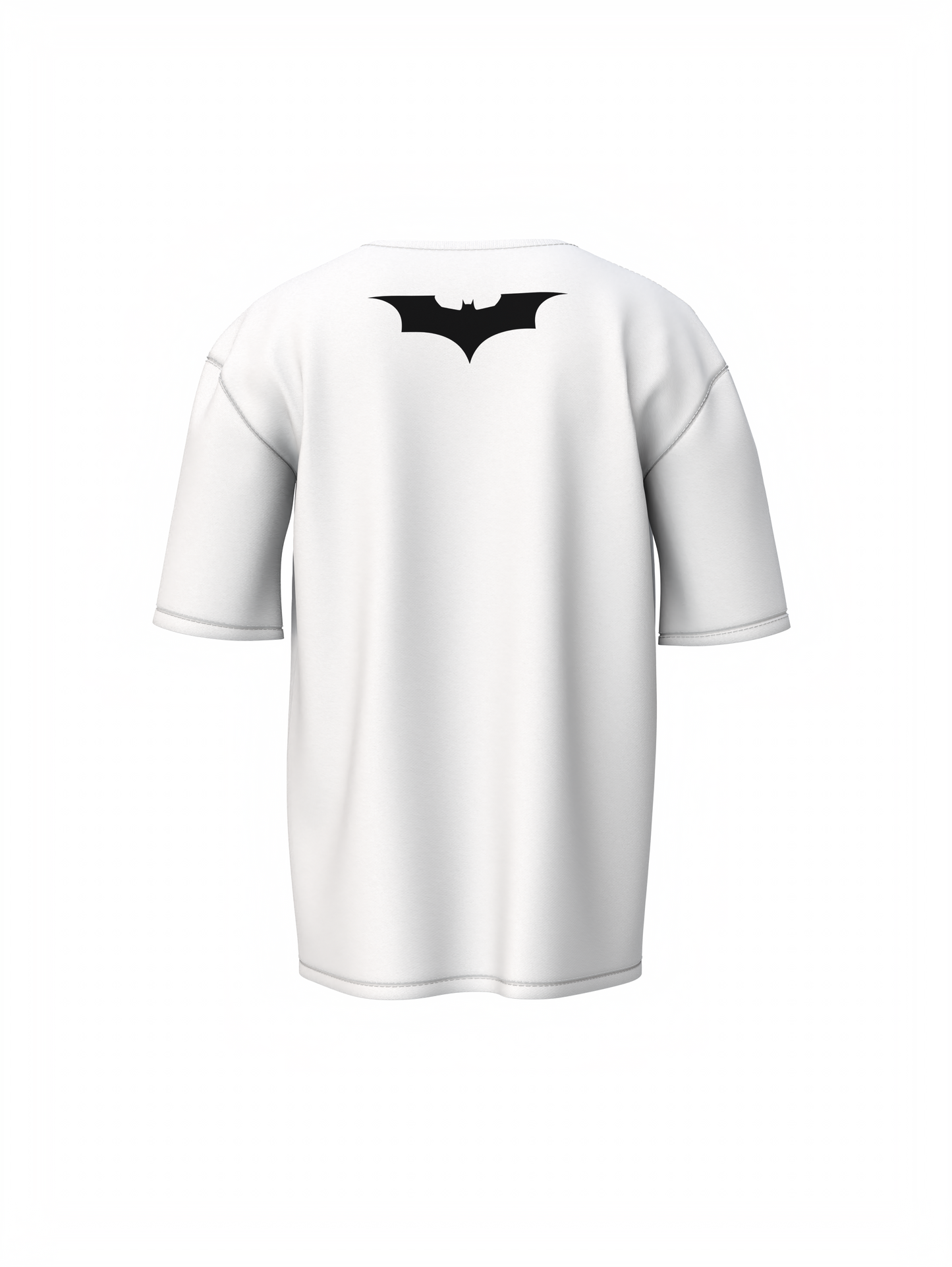 I'M Batcycle T-Shirt Oversized Fit with Bold Batcycle Design