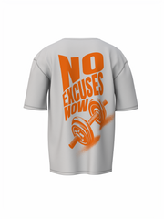 No Excuses Now Oversized T-Shirt