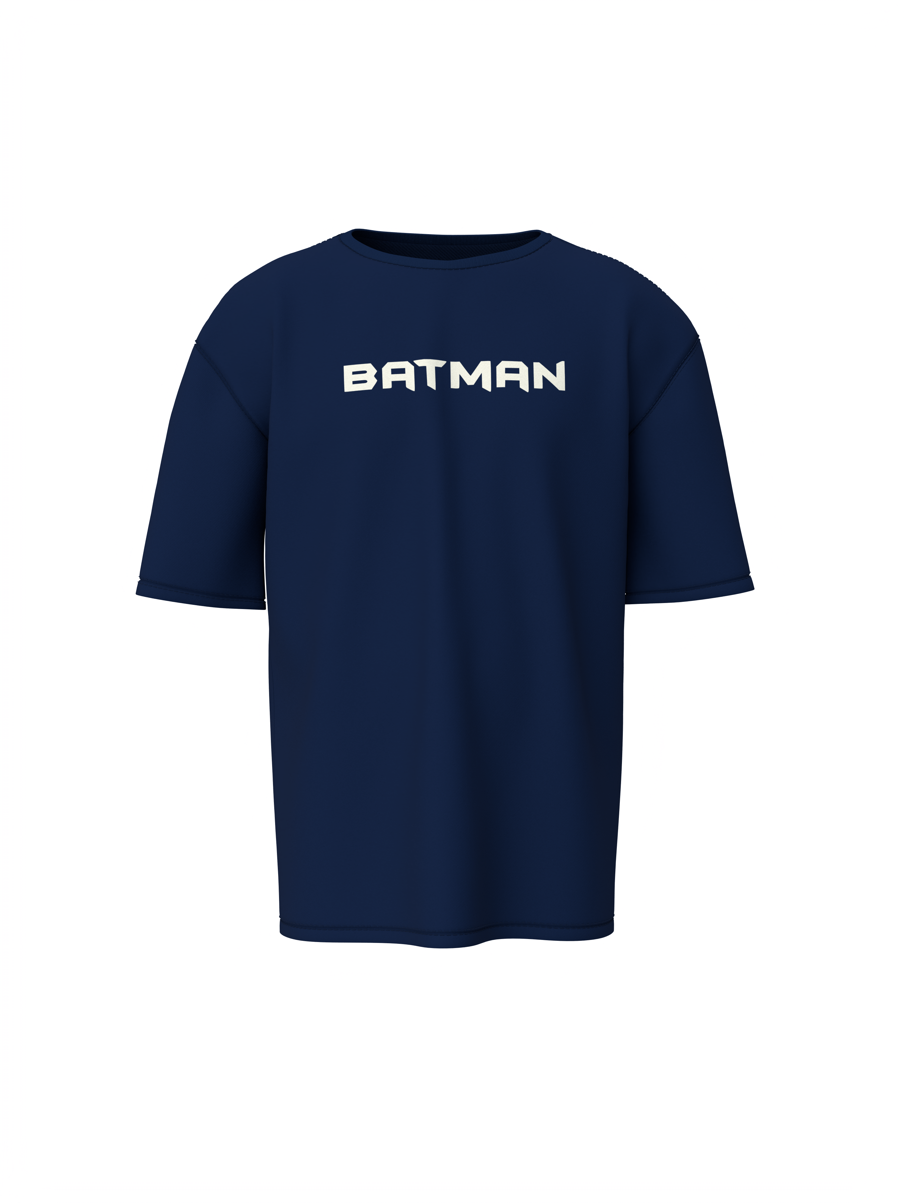 Dark Knight vs Joker Face Oversized  T-shirt