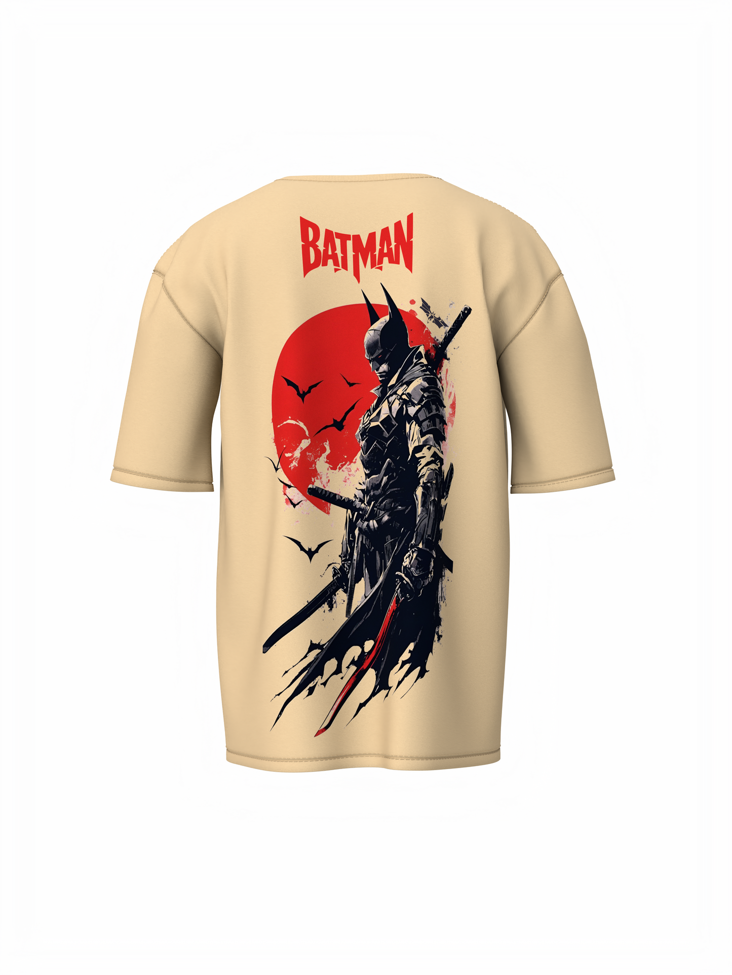 Moon Bat Oversized T-Shirt – Bold & Comfortable Streetwear
