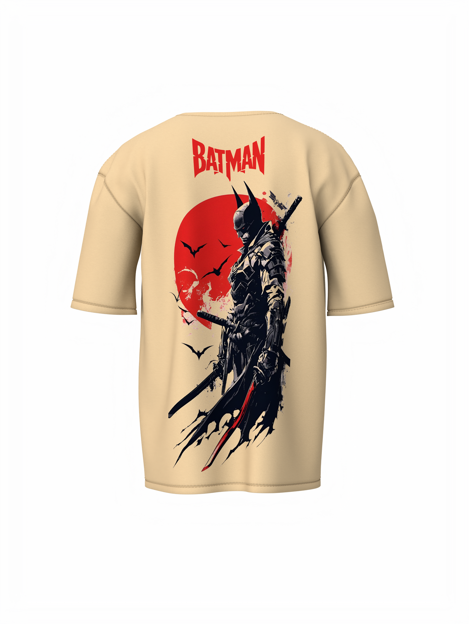 Moon Bat Oversized T-Shirt – Bold & Comfortable Streetwear