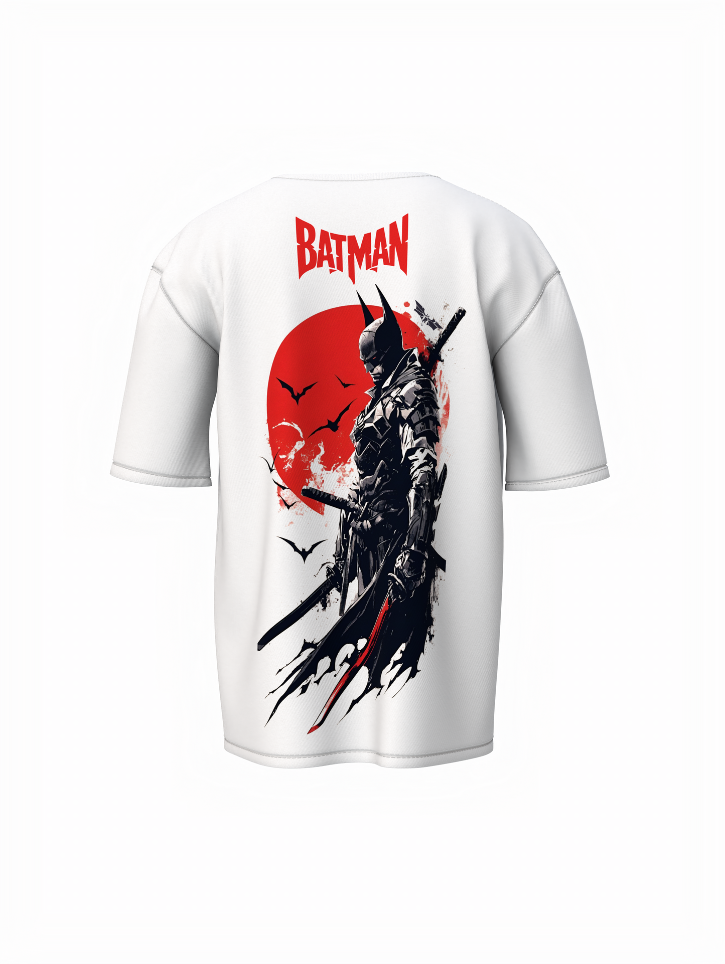 Moon Bat Oversized T-Shirt – Bold & Comfortable Streetwear