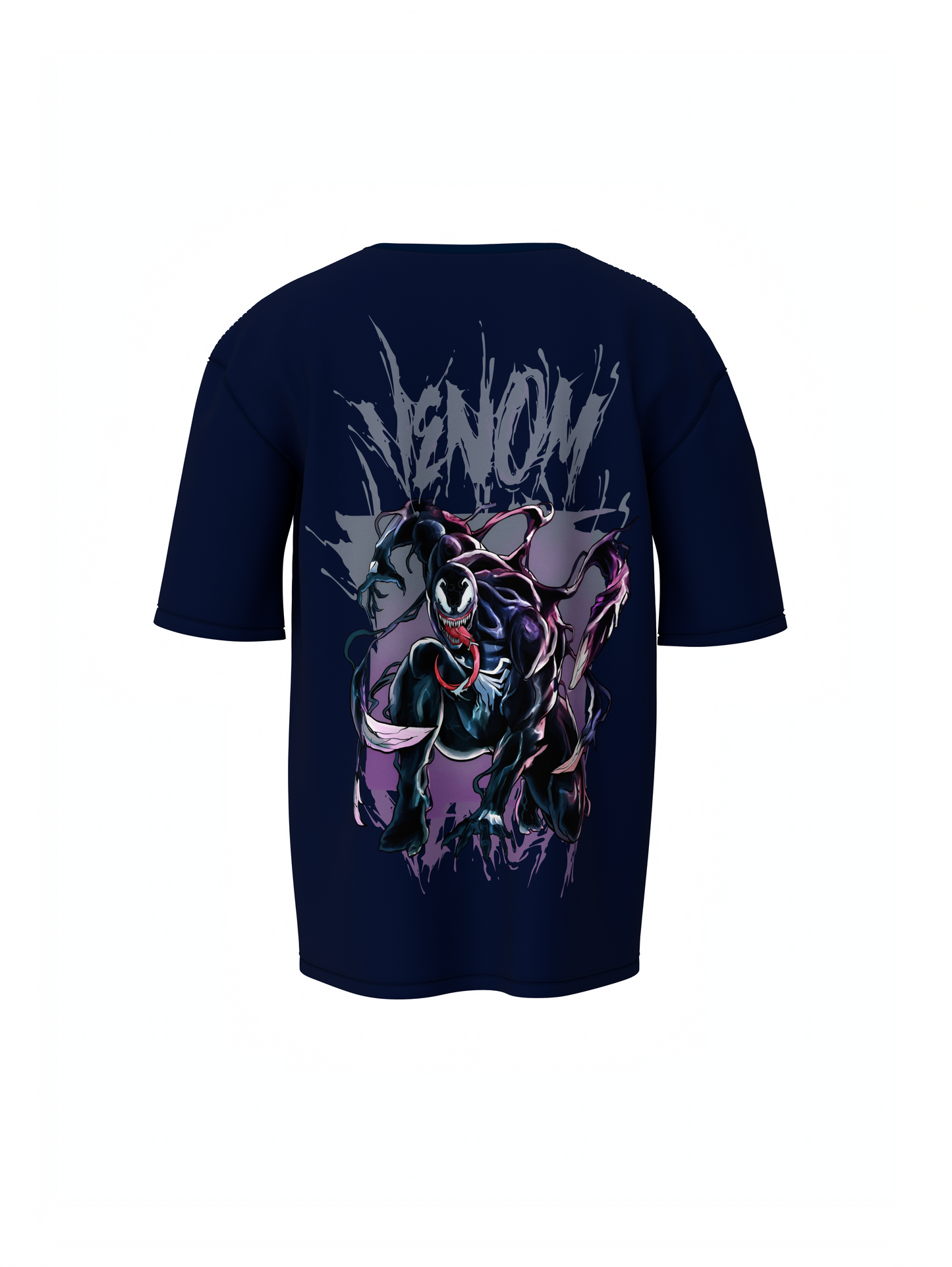 Venom Vortex Oversized T-Shirt for Bold Dark Streetwear Style