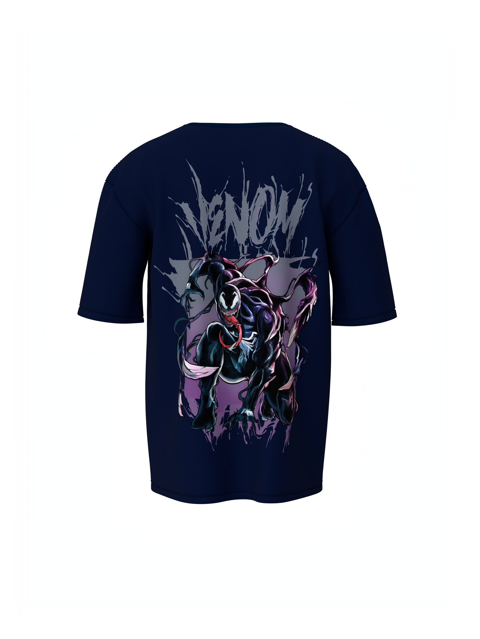Venom Vortex Oversized T-Shirt for Bold Dark Streetwear Style
