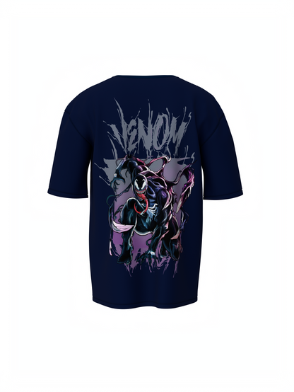 Venom Vortex Oversized T-Shirt for Bold Dark Streetwear Style