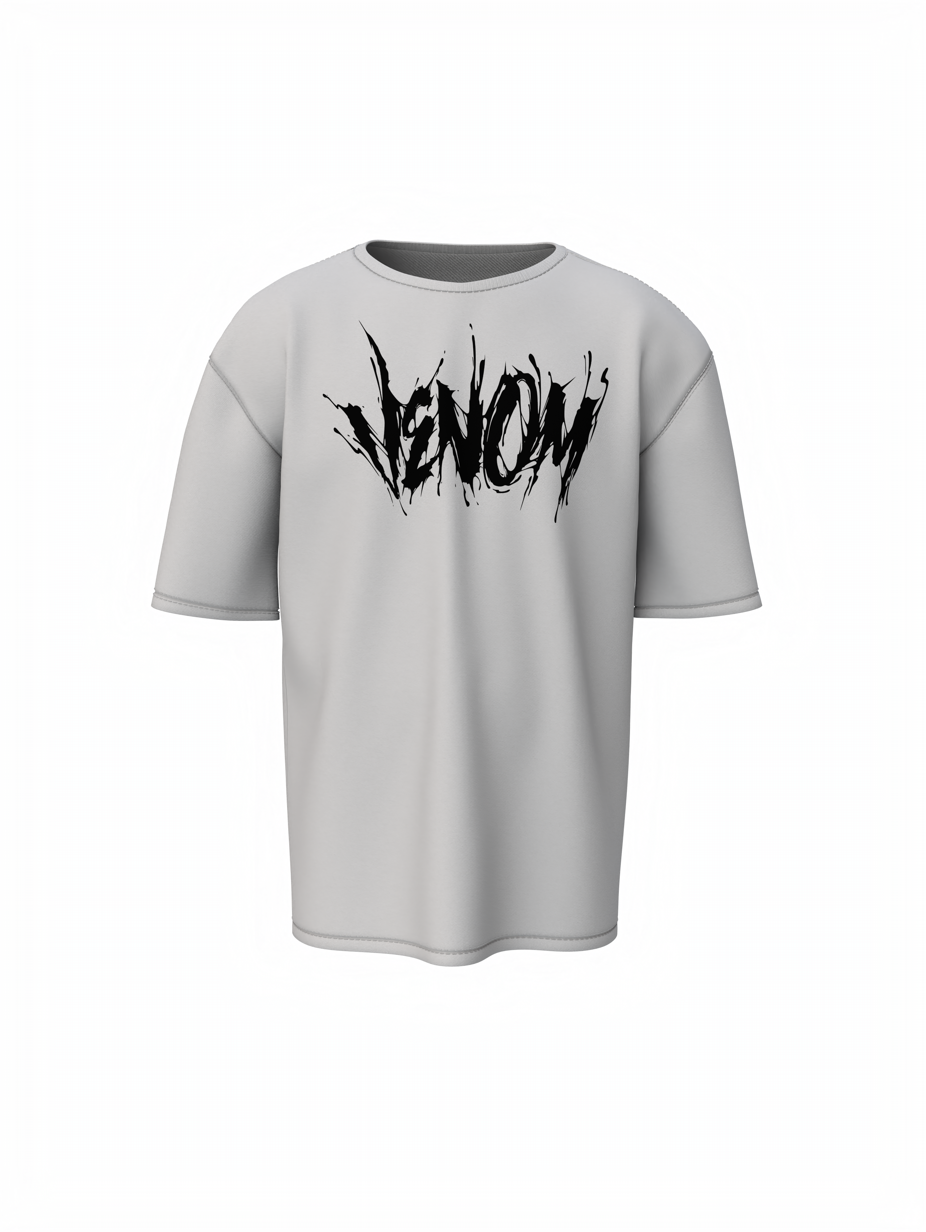 Bleed Black Oversized T-Shirt