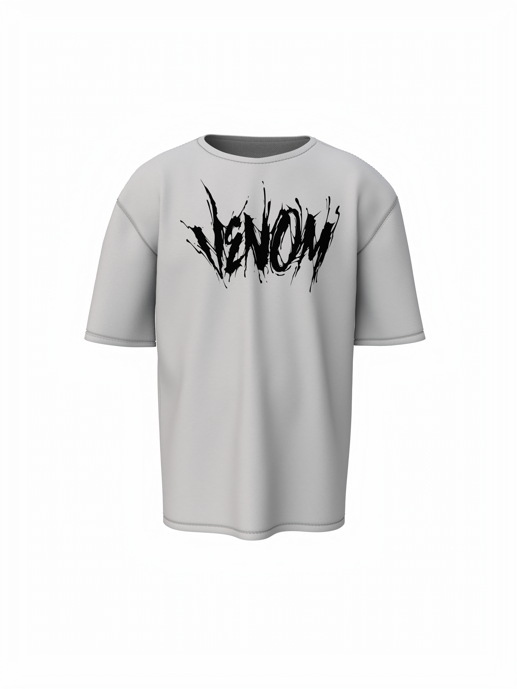 Bleed Black Oversized T-Shirt