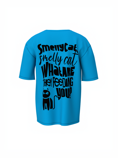 Smelly Cat Oversized T-Shirt for Funny Streetwear Style Now