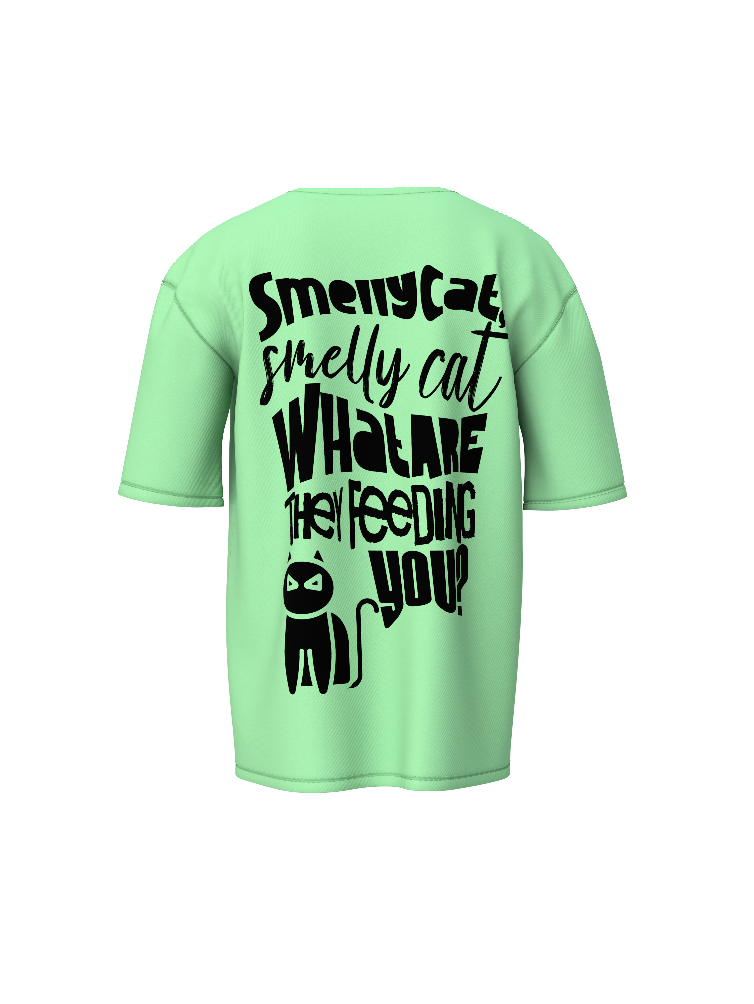 Smelly Cat Oversized T-Shirt