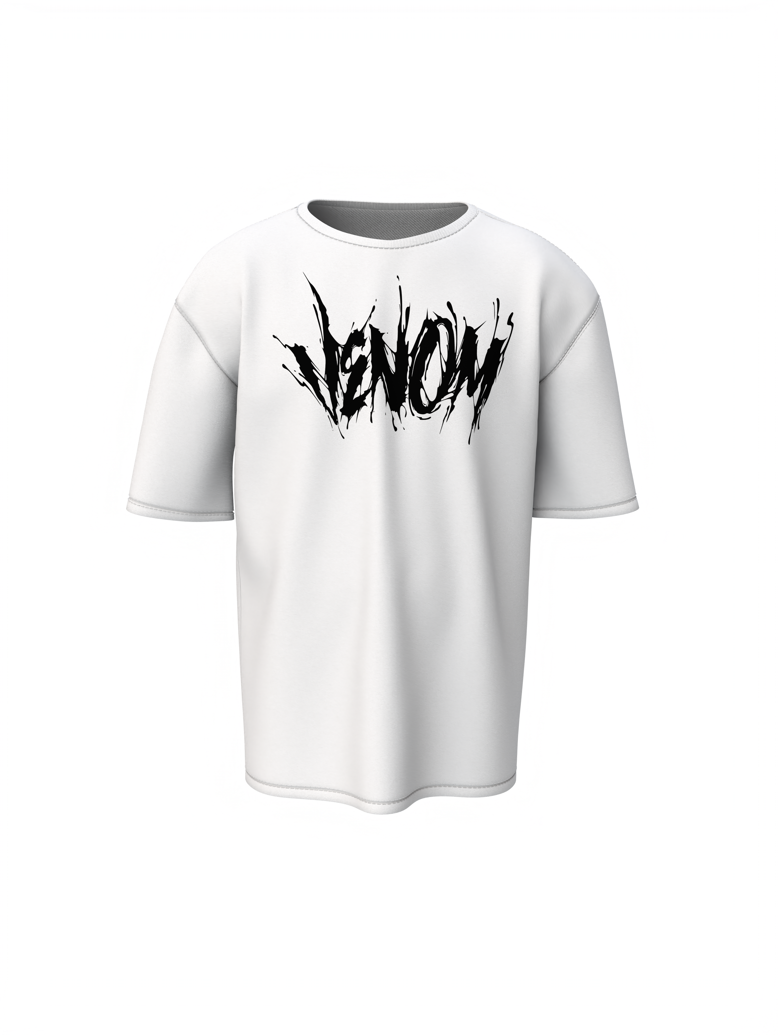 Bleed Black Oversized T-Shirt
