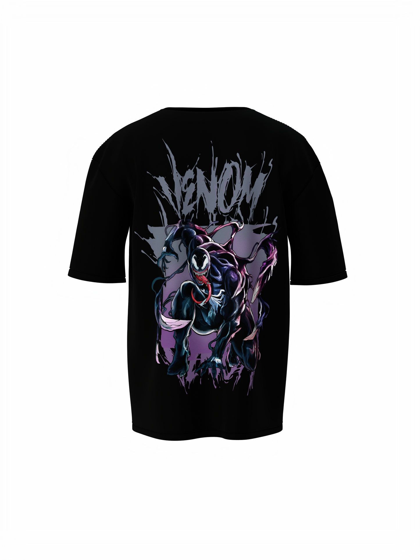 Venom Vortex Oversized T-Shirt for Bold Dark Streetwear Style