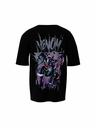 Venom Vortex Oversized T-Shirt for Bold Dark Streetwear Style