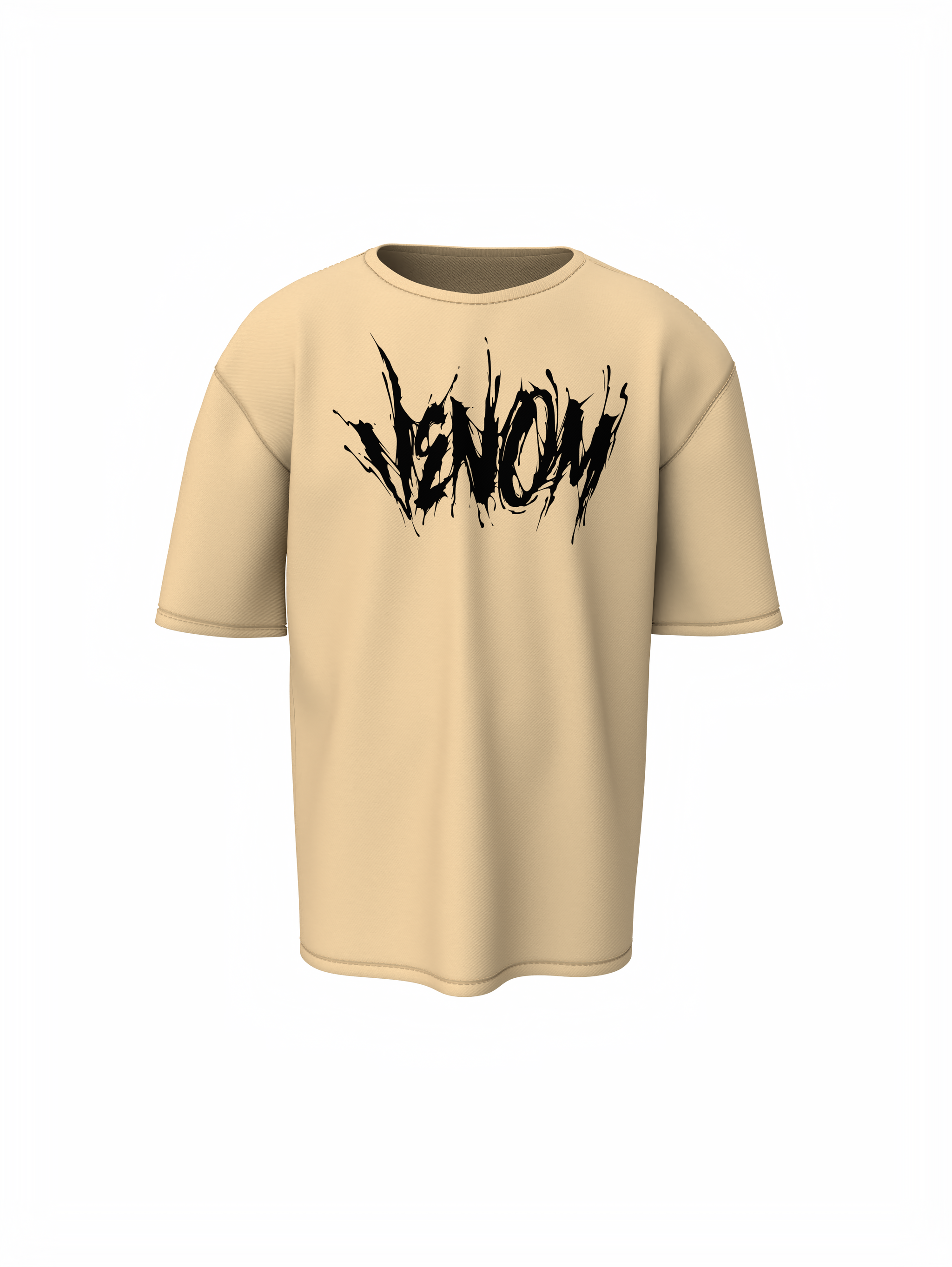 Bleed Black Oversized T-Shirt