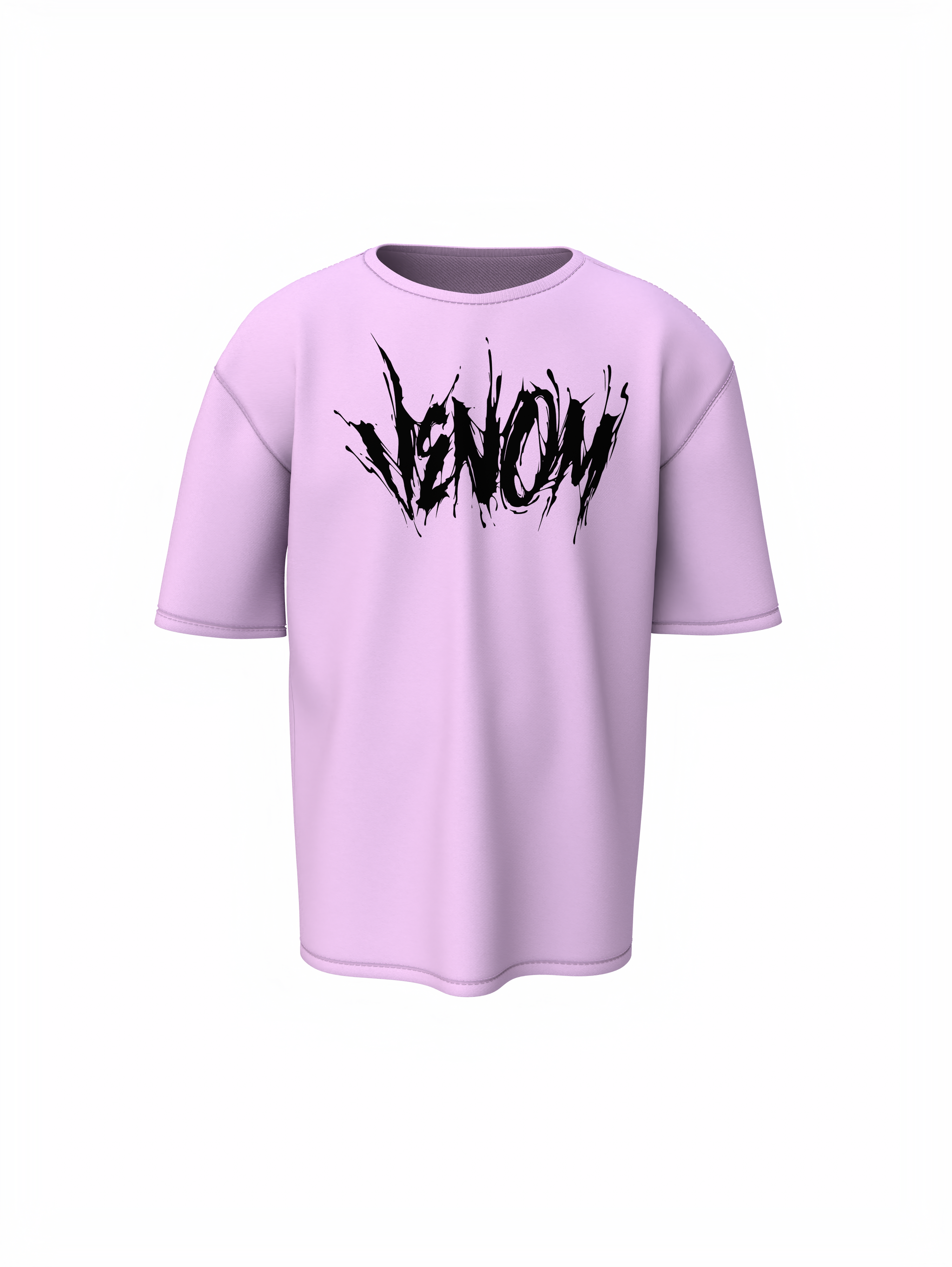 Bleed Black Oversized T-Shirt