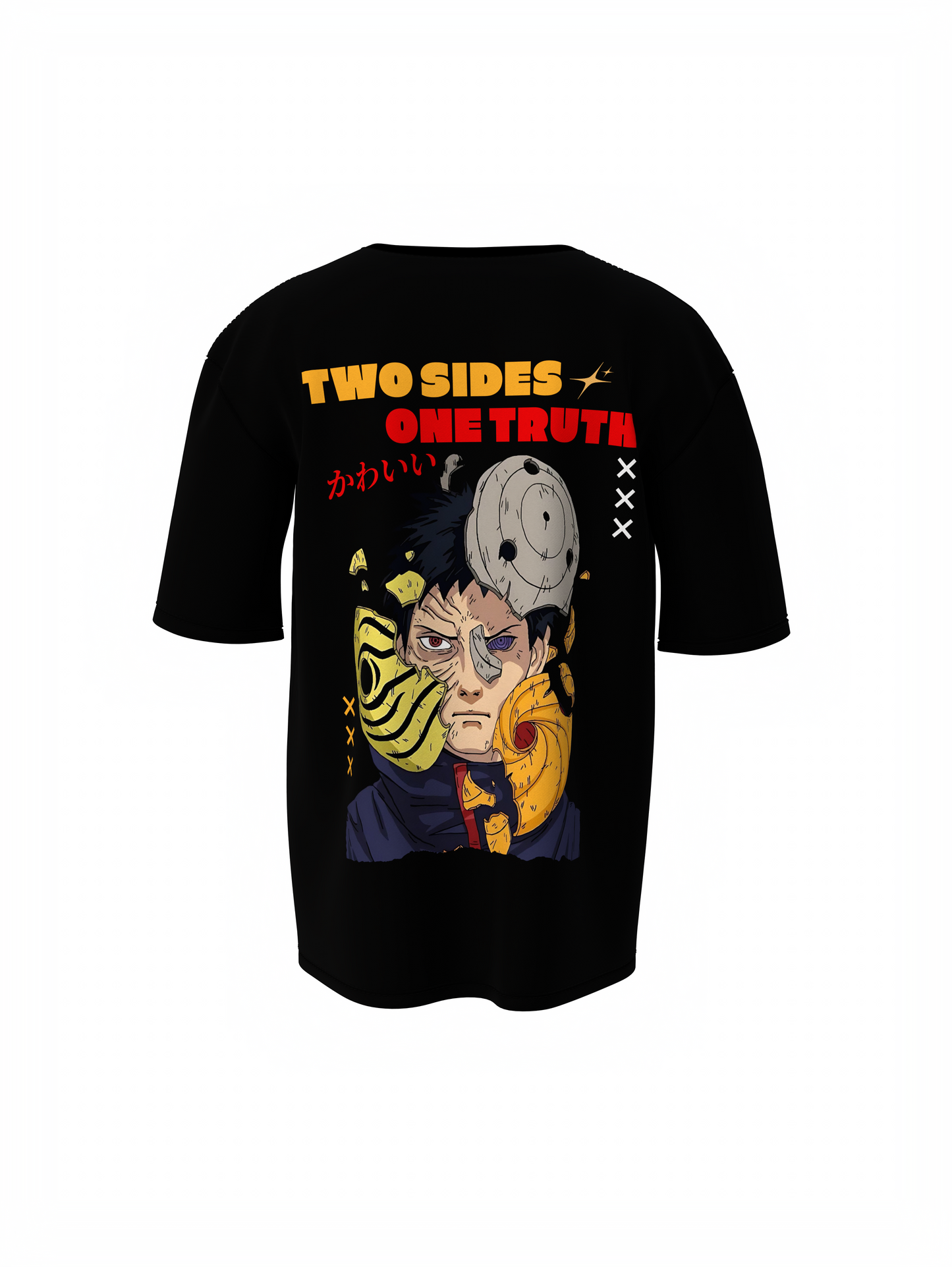 Two Side One Truth Oversized T-Shirt