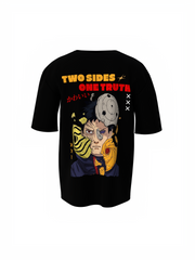 Two Side One Truth Oversized T-Shirt