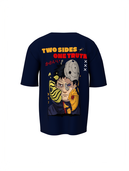 Two Side One Truth Oversized T-Shirt