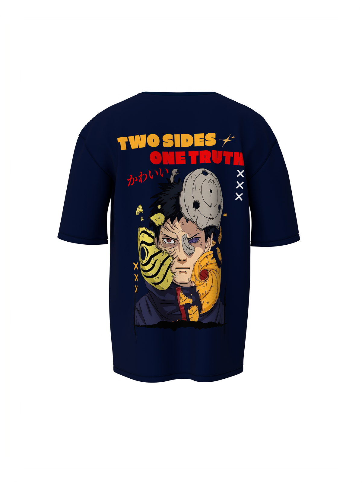 Two Side One Truth Oversized T-Shirt