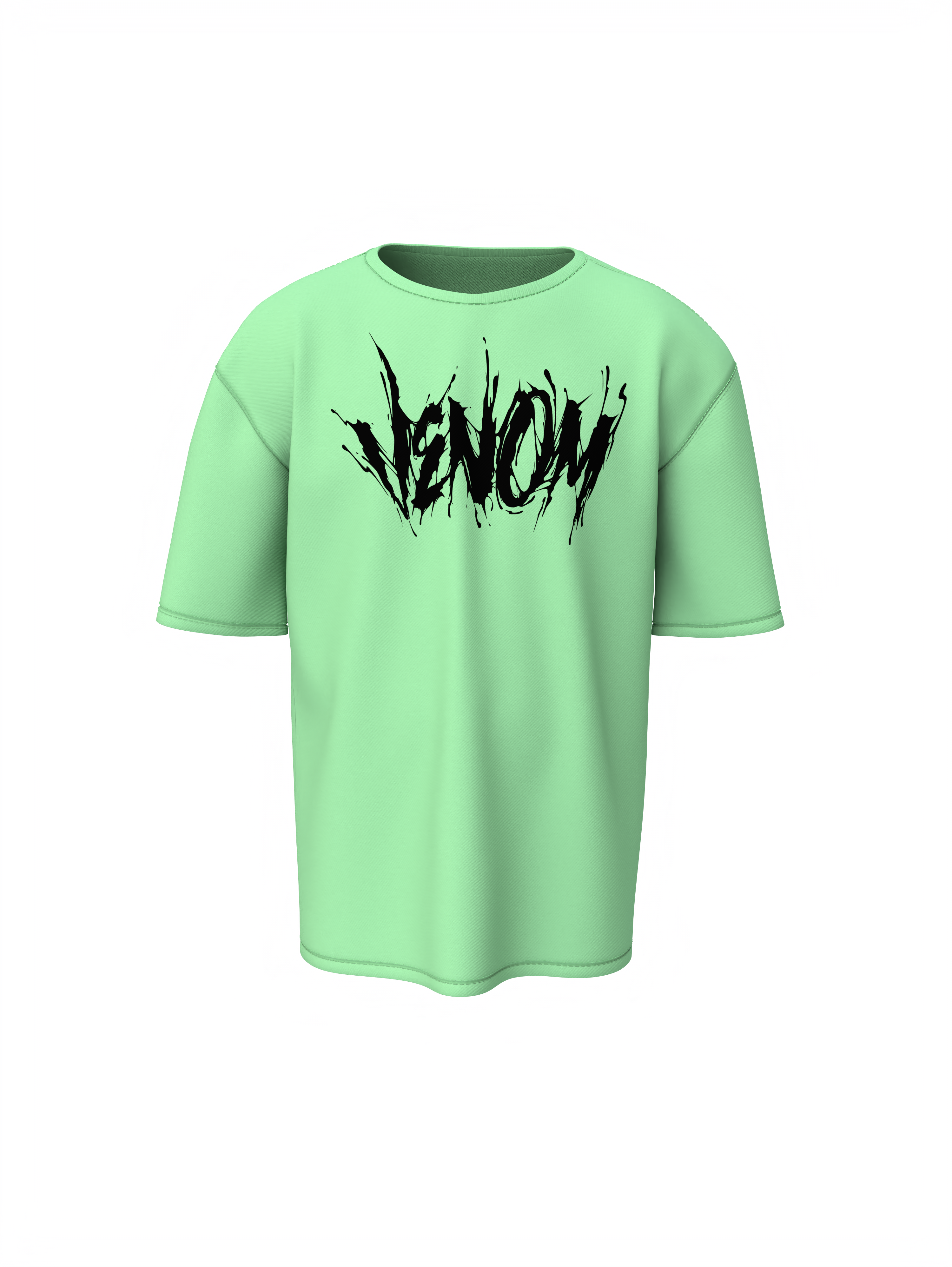 Bleed Black Oversized T-Shirt