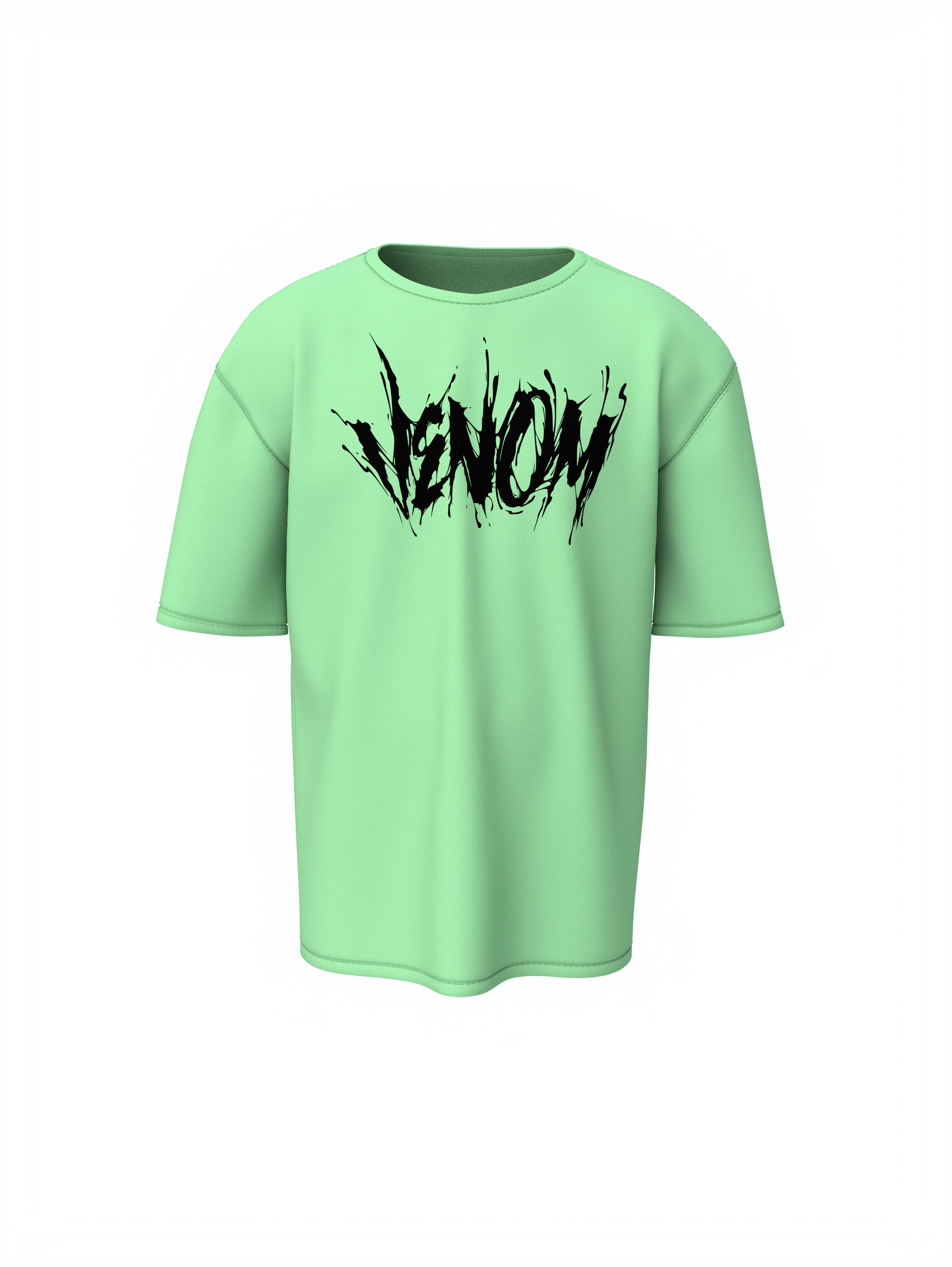 Bleed Black Oversized T-Shirt