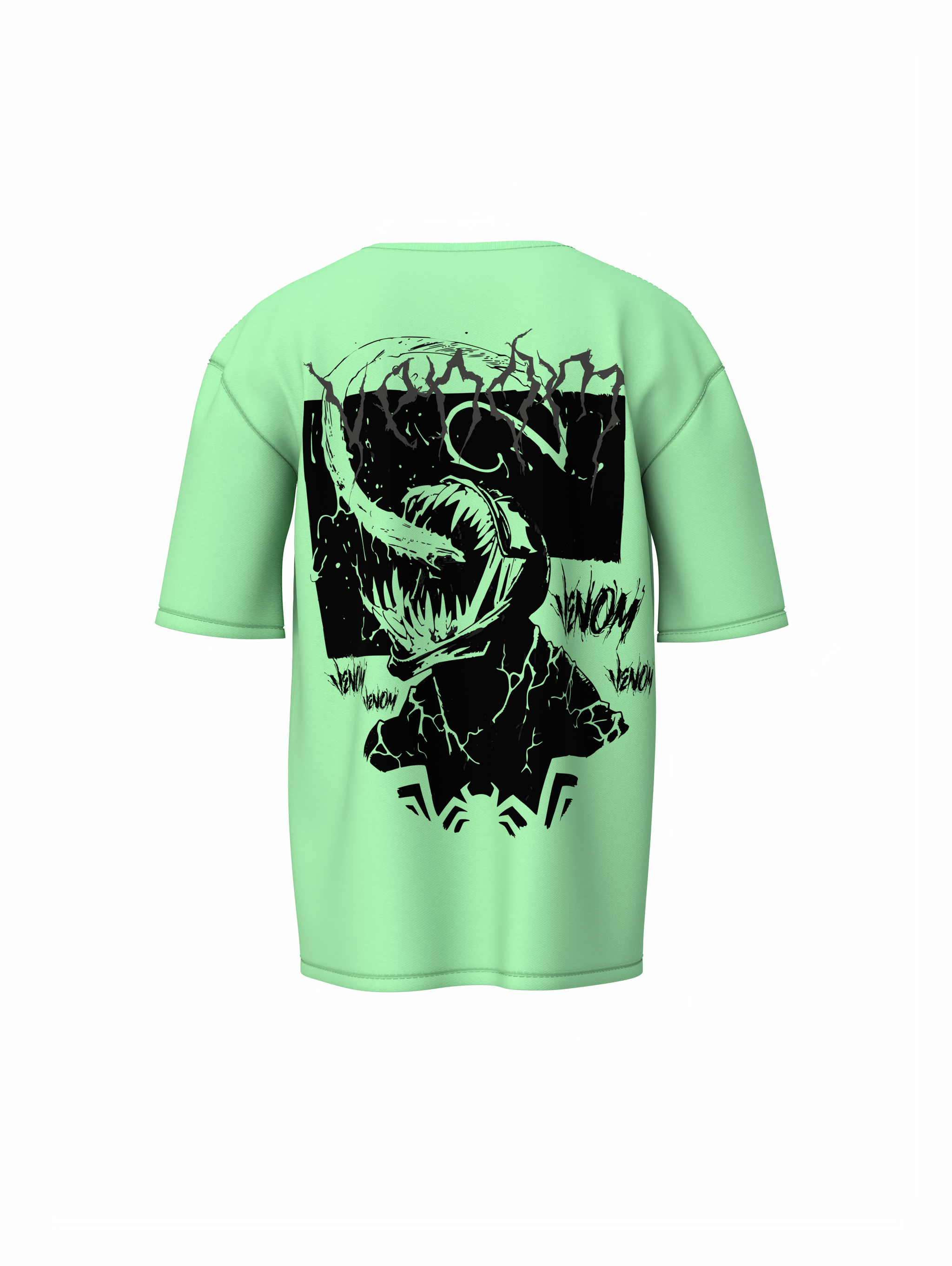 Bleed Black Oversized T-Shirt