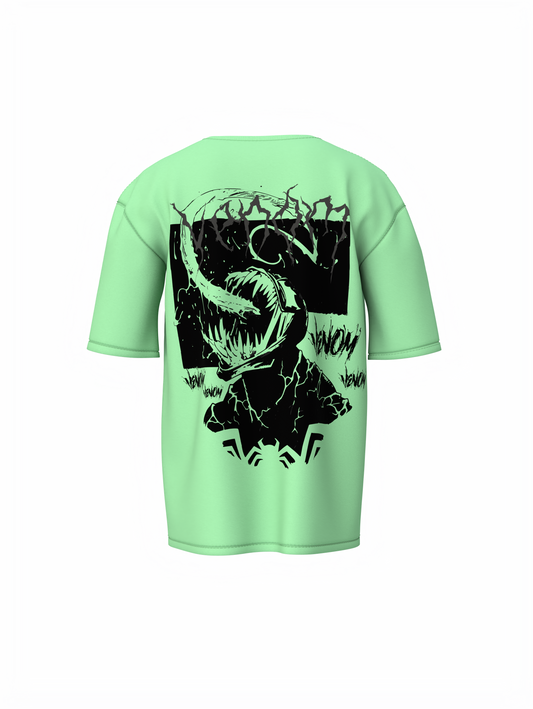 Bleed Black Oversized T-Shirt