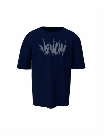 Venom Vortex Oversized T-Shirt for Bold Dark Streetwear Style