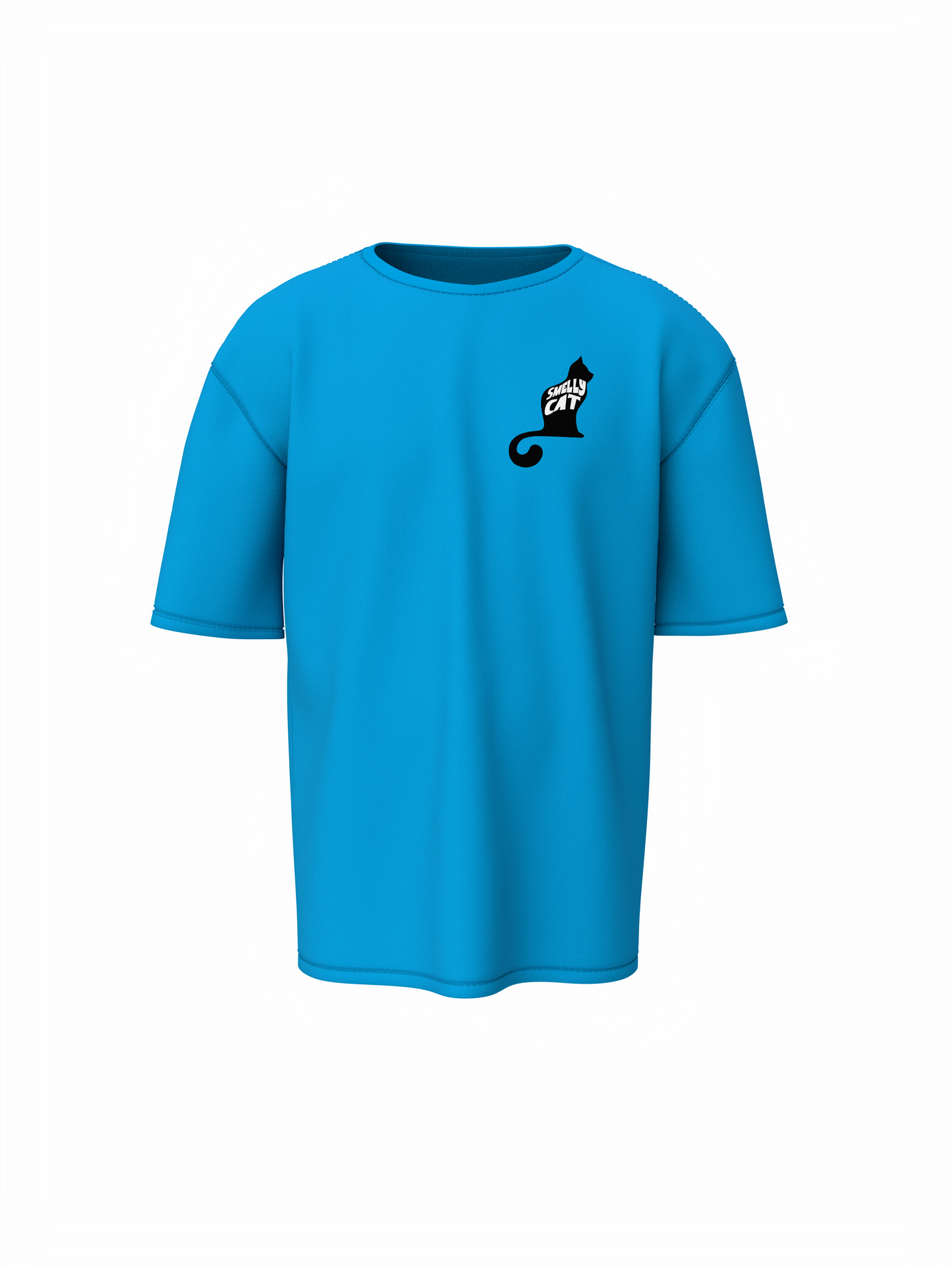 Smelly Cat Oversized T-Shirt for Funny Streetwear Style Now