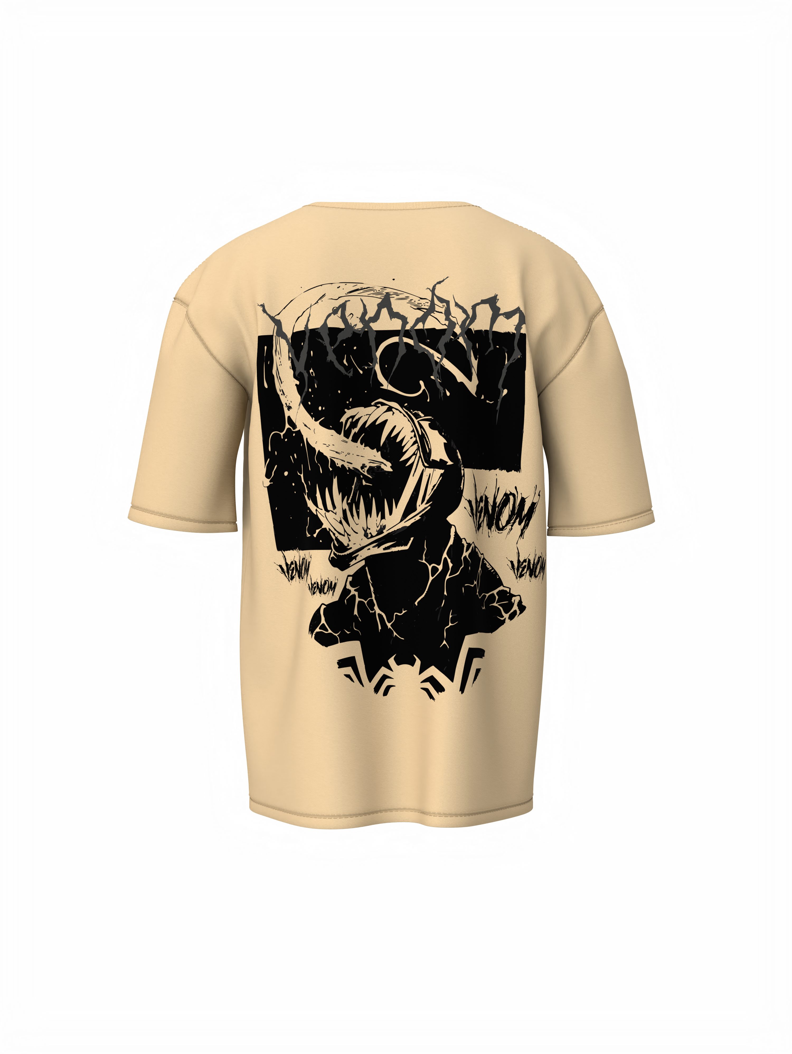 Bleed Black Oversized T-Shirt